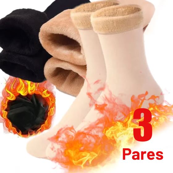 Kit 3 Pares de Meia de Inverno Térmicas - Numeração 35-40 200000866 karavelas 