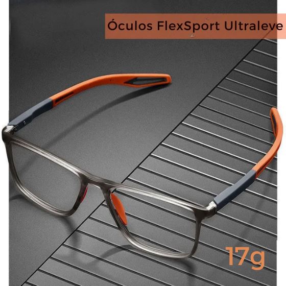 Óculos FlexSport Ultraleve Com Proteção Contra Luz Azul karavelas 