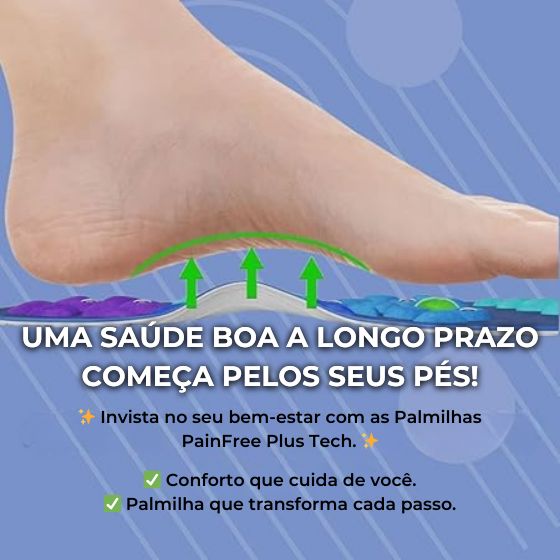 Palmilhas PainFree Plus Tech karavelas 