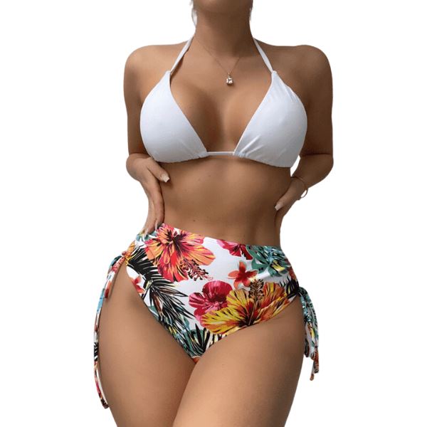 Conjunto de Biquíni Elegância Summer Floral - 3 Peças 0 karavelas 