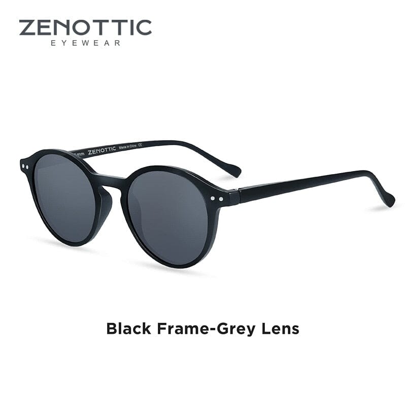 Óculos de Sol Polarizado Ibiza UV400 Zenottic + Brinde Exclusivo 0 karavelas 001 Black Grey Lens 