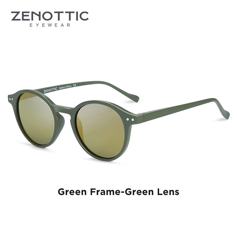 Óculos de Sol Polarizado Ibiza UV400 Zenottic + Brinde Exclusivo 0 karavelas 005 Green Lens 