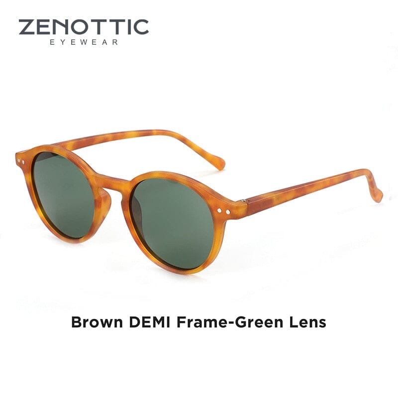 Óculos de Sol Polarizado Ibiza UV400 Zenottic + Brinde Exclusivo 0 karavelas 008 Green Lens 