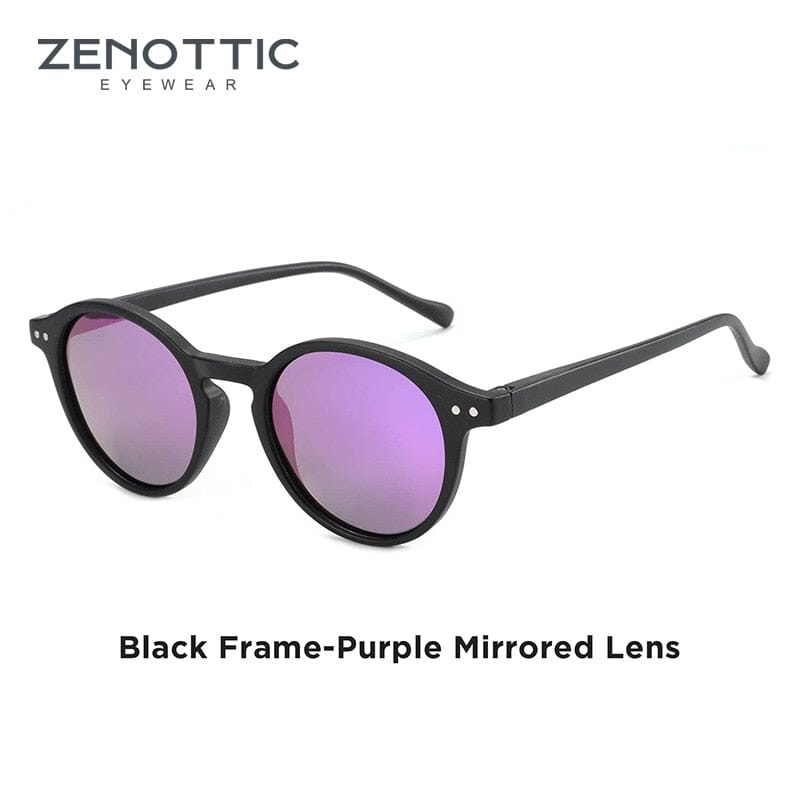 Óculos de Sol Polarizado Ibiza UV400 Zenottic + Brinde Exclusivo 0 karavelas 015 Purple Mirrored 