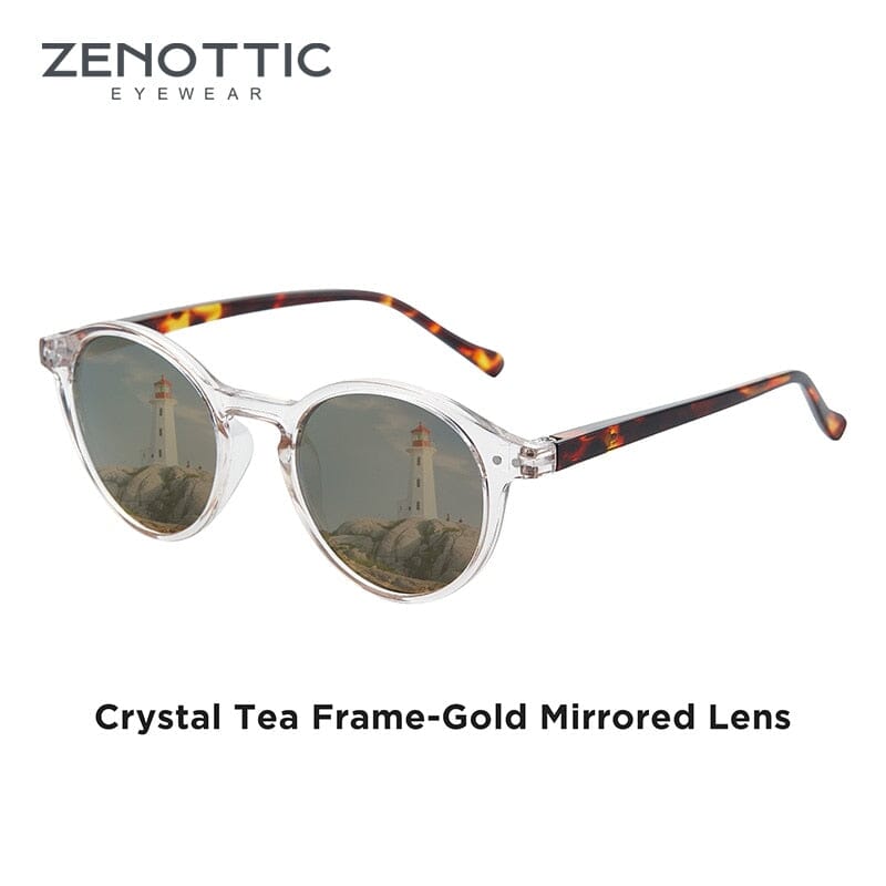 Óculos de Sol Polarizado Ibiza UV400 Zenottic + Brinde Exclusivo 0 karavelas 021 Gold Mirrored 